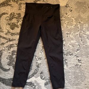 Xersion Black High-Waisted Leggings